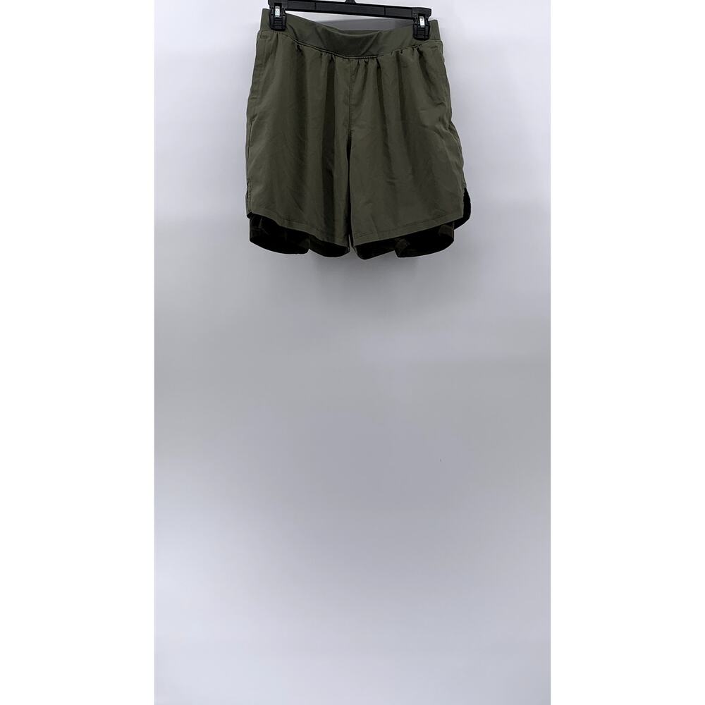 OLD NAVY Men’s Olive Green Base Layer Go-Dry Liner Active Shorts SZ S